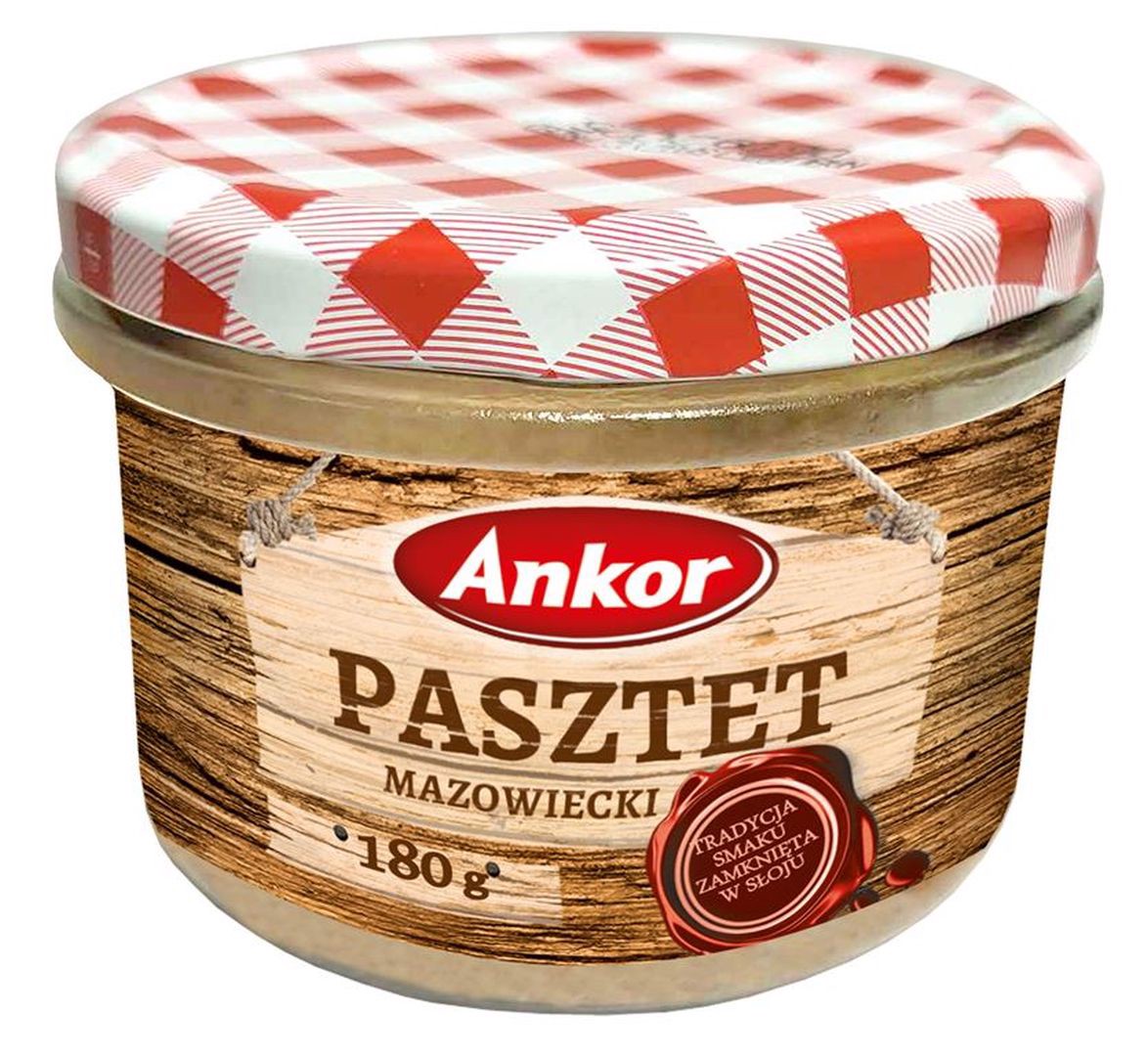 Ankor Pasztet mazowiecki 180 g x 2 sztuk