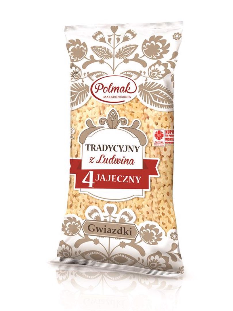 Polmak Makaron 4 Jajeczny gwiazdki 250 g