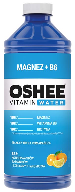 Oshee Vitamin Water Napój niegazowany smak cytryna-pomarańcza 1,1 l