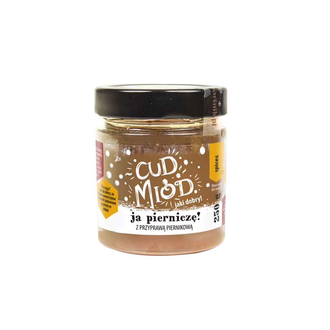 Bartnik Cud miód Mix 2 smaków szarlotka-piernik + pudełko ozdobne