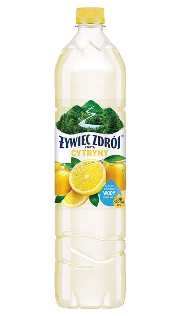 Nazwa: Żywiec Zdrój Napój niegazowany z nutą cytryny 1,2 l