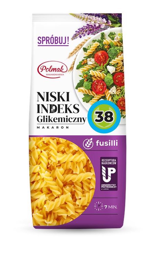 Polmak Makaron świderki 250 g x 5 sztuk