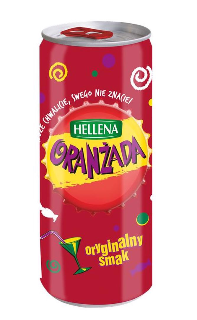 Hellena Oranżada czerwona 250 ml
