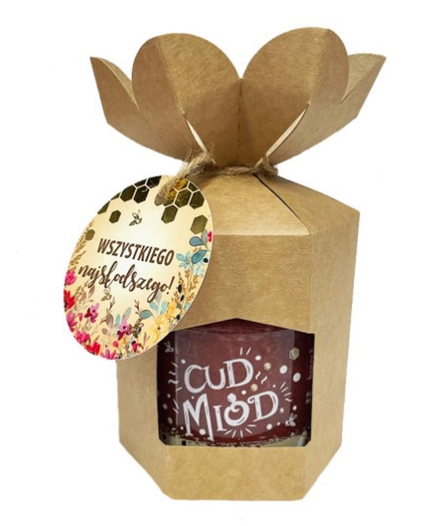 Bartnik Cud miód z żurawiną 250 g + kartonik ozdobny