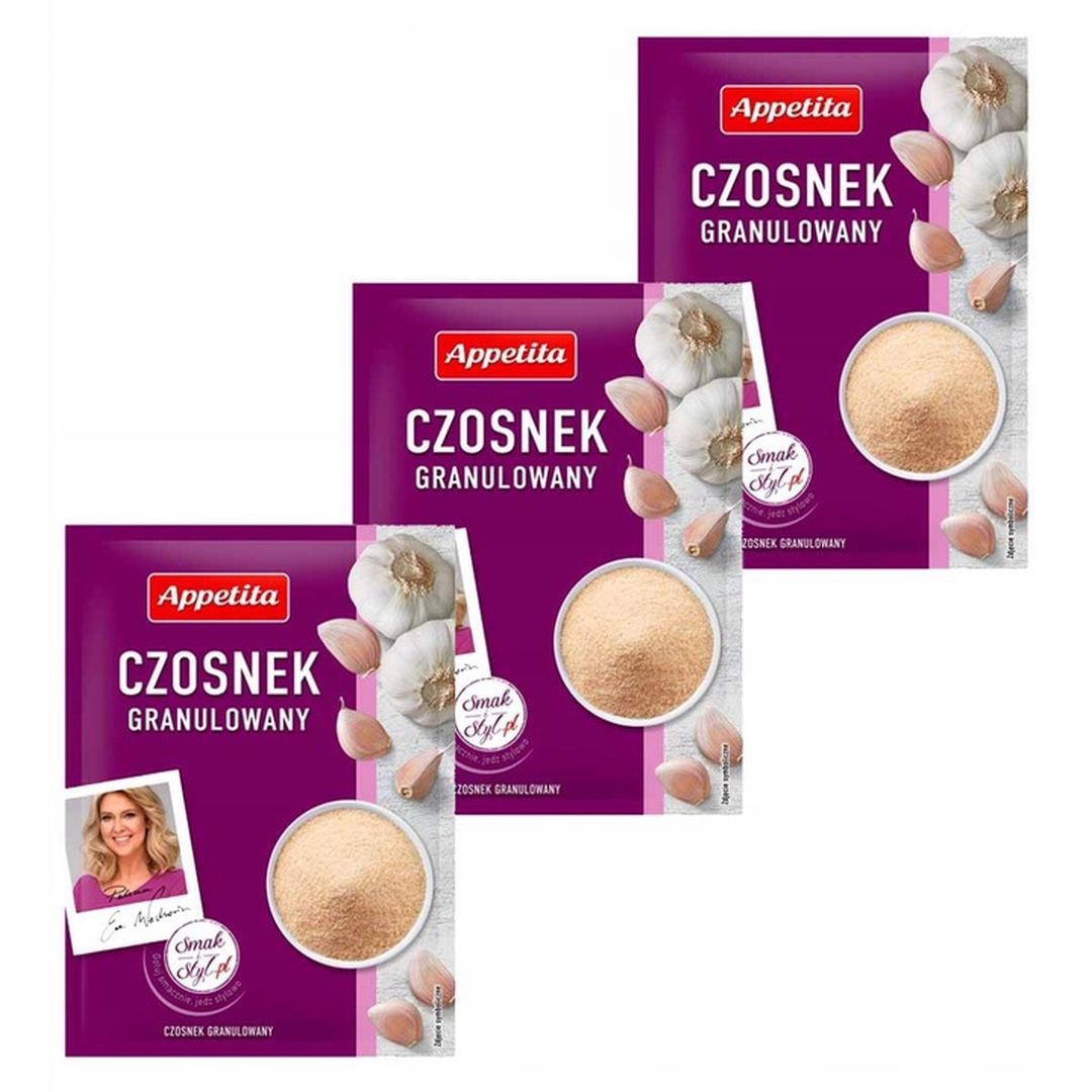 Appetita Czosnek granulowany 18 g x 3 sztuk