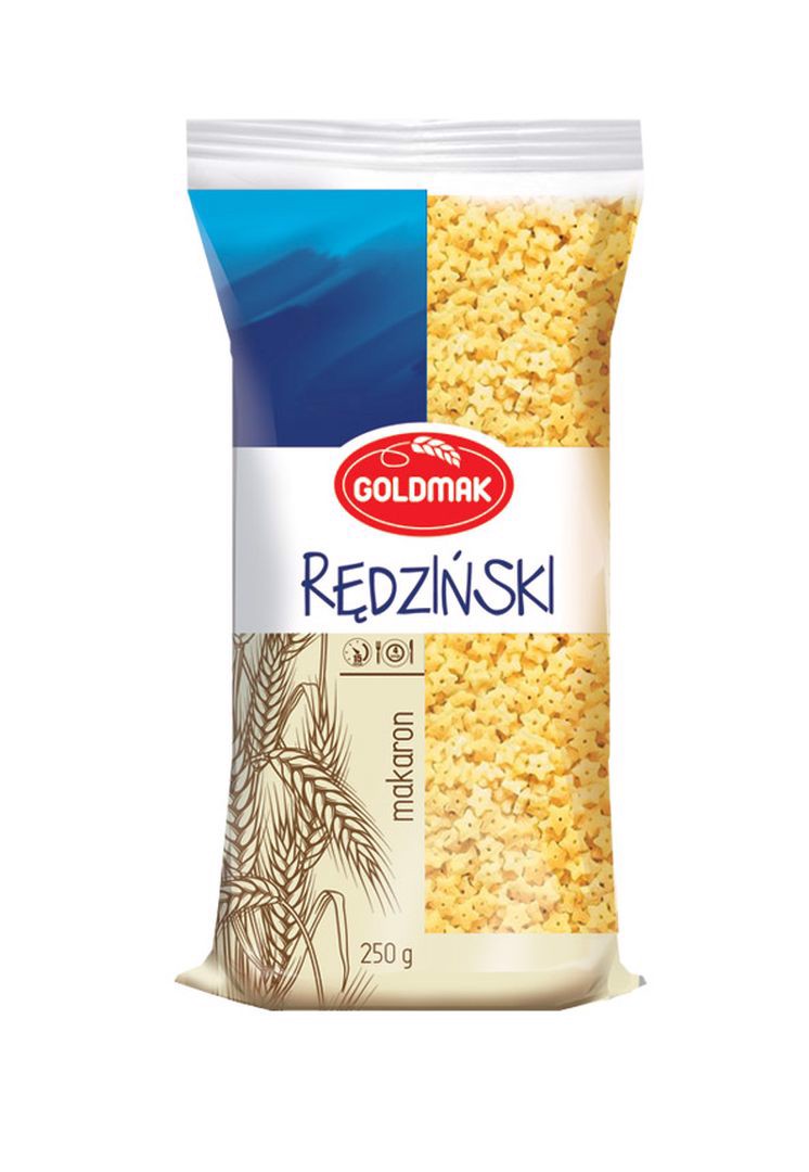 Makaron Rędziński Goldmak mini gwiazdki 250g