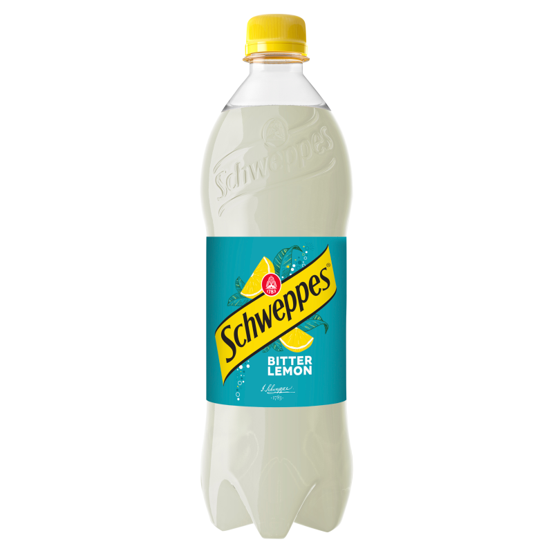 Schweppes Bitter Lemon Napój gazowany 0,85 l