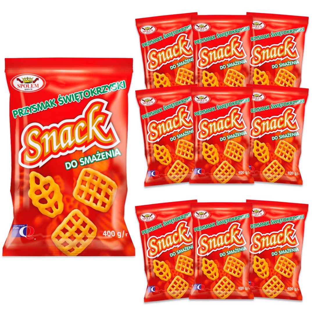 Społem Kielce Przysmak Świętokrzyski Snack 400 g x 10 sztuk