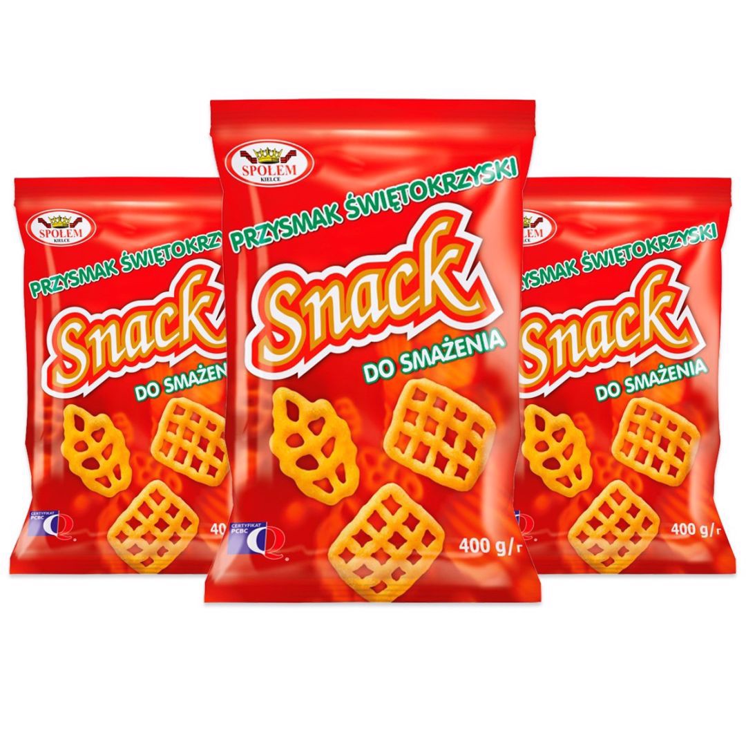 Społem Kielce Przysmak Świętokrzyski Snack do smażenia 400 g x 3 sztuk