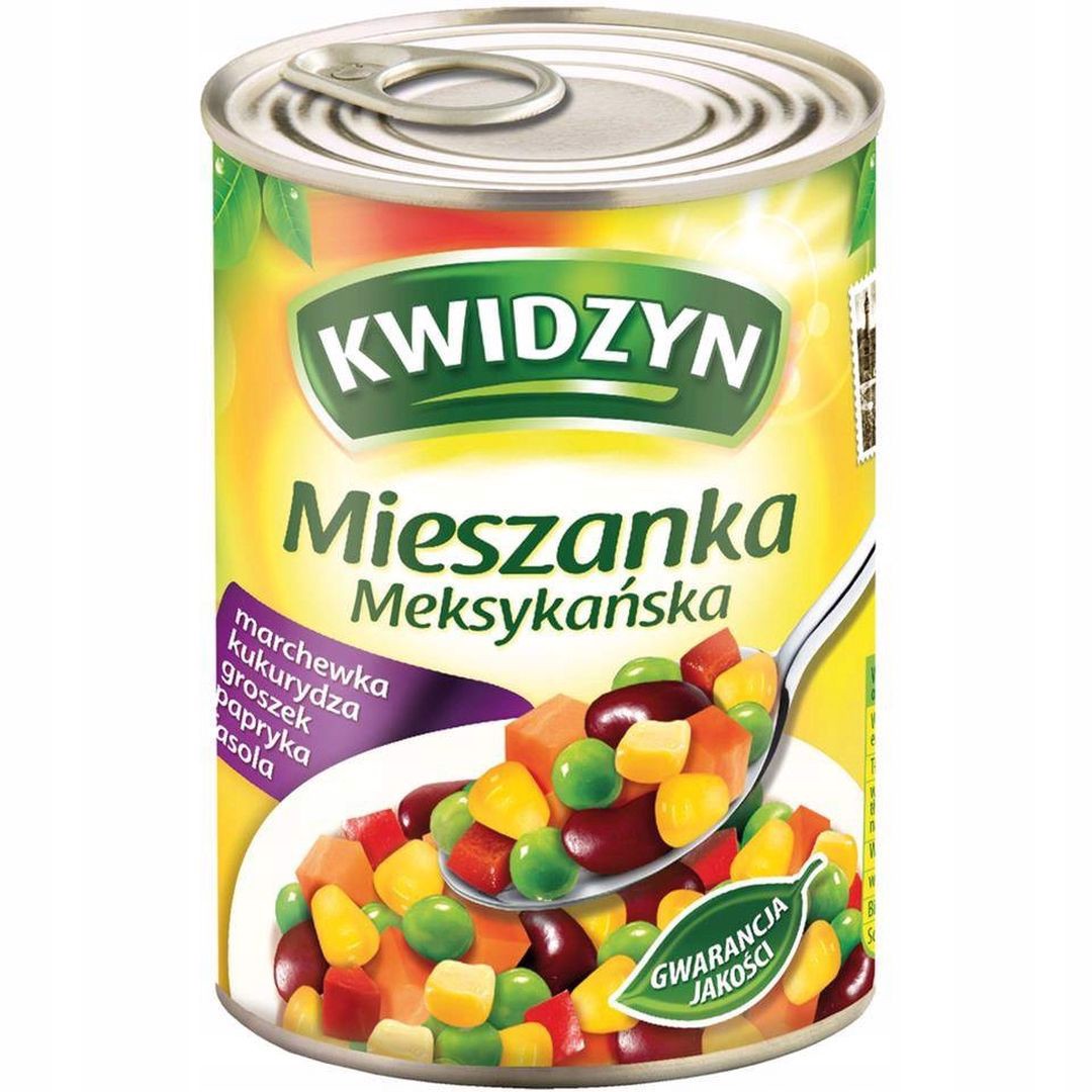 Kwidzyn Mieszanka meksykańska puszka 400g x 6 sztuk