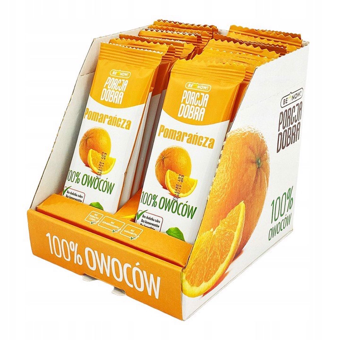 Porcja Dobra Przekąska jabłko-pomarańcza 16 g x 24 sztuk