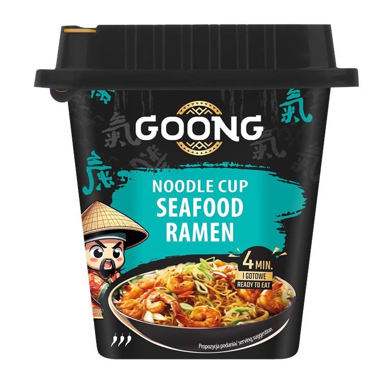 Goong danie instant z makaronem noodle i sosem ramen 93g