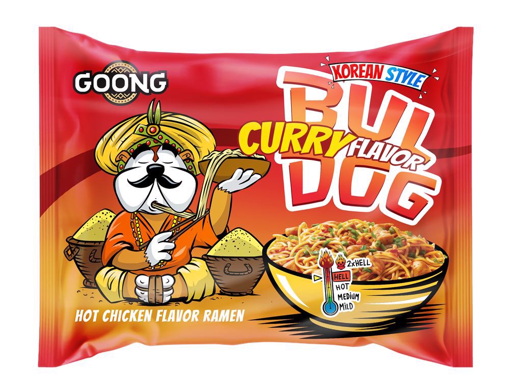 Goong Buldog danie instant curry 117g