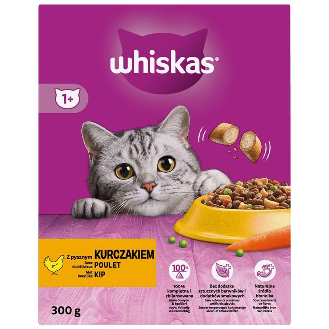 Whiskas Sucha karma dla kota Kurczak 300 g