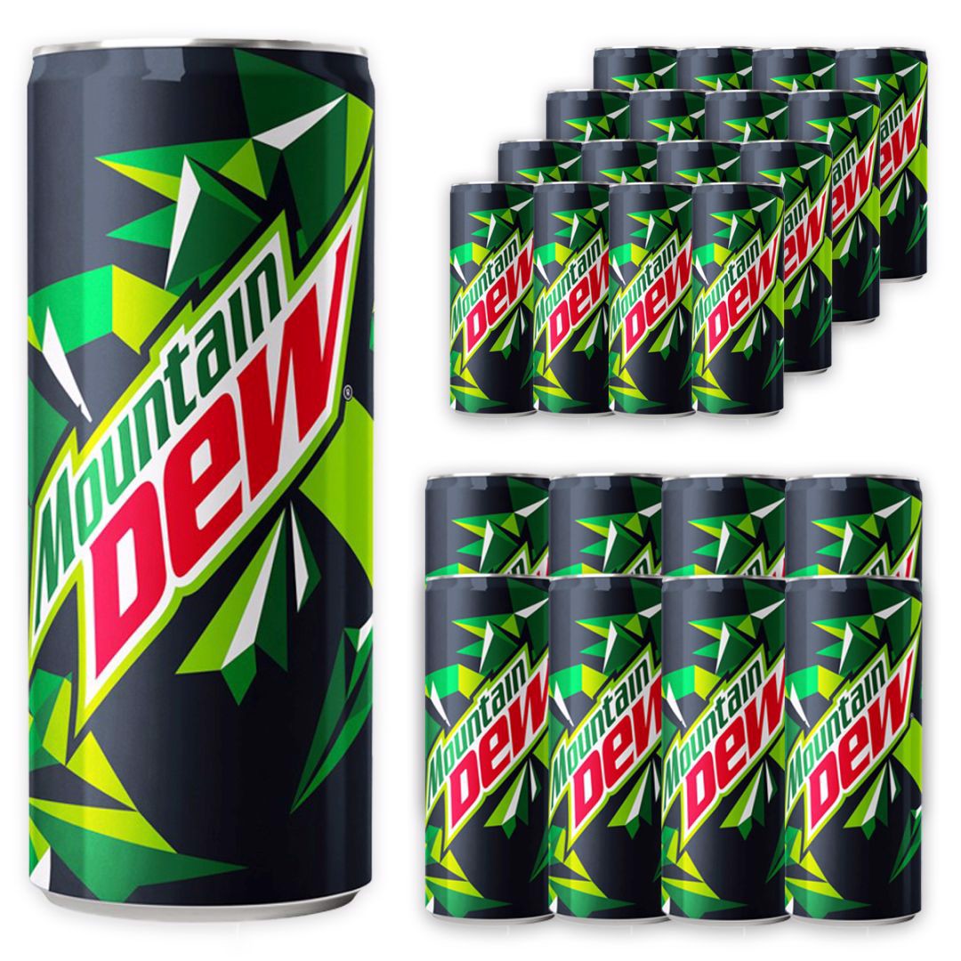 Mountain Dew Napój gazowany 330 ml x 24 sztuk