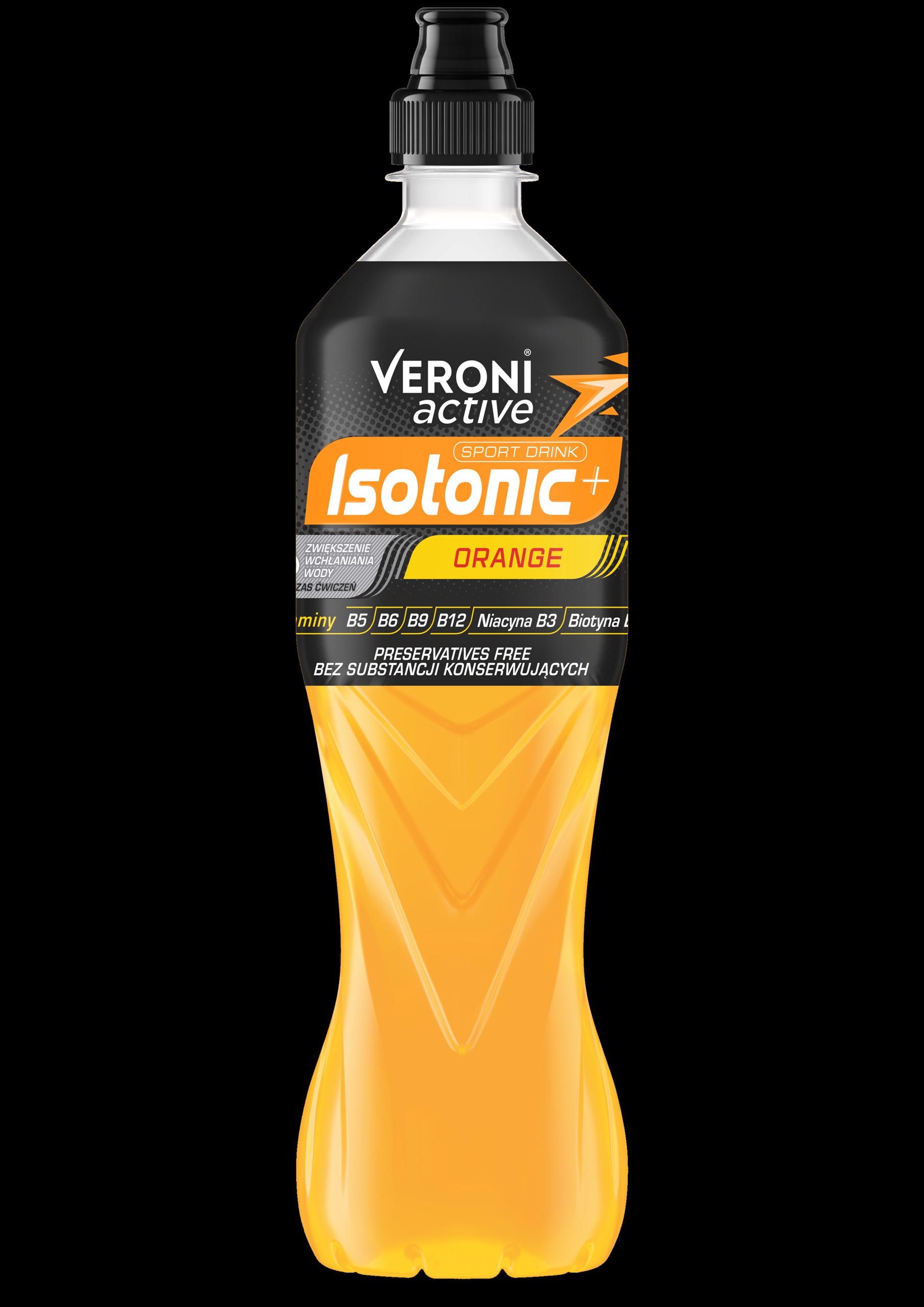 Veroni active Isotonic o smaku pomarańczowym 700 ml
