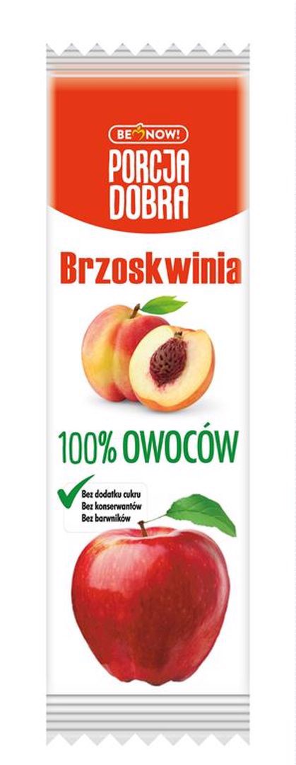 Pocja Dobra Przekąska jabłko-brzoskwinia 16 g x 24 sztuk