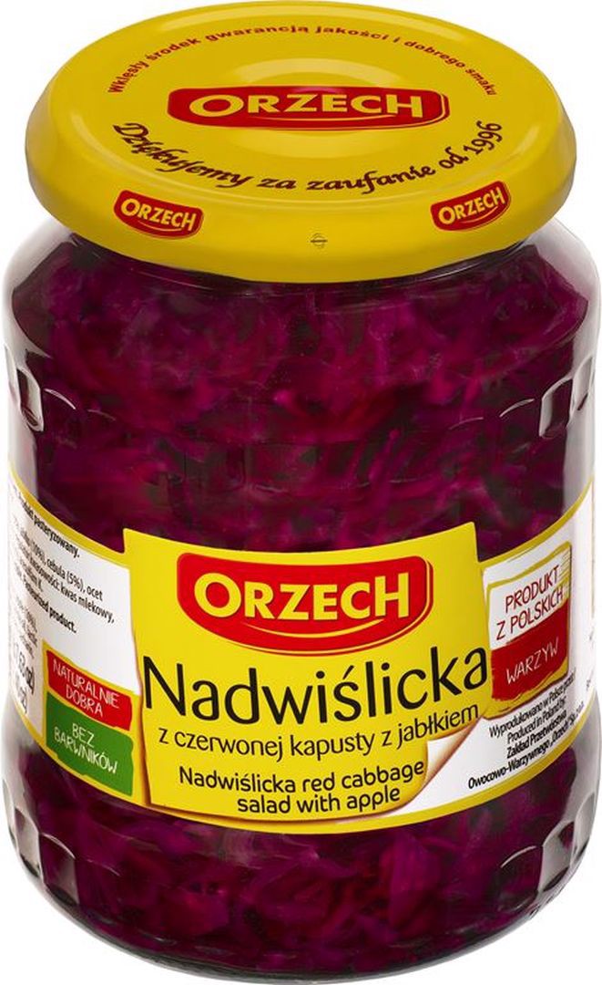 Sałatka "Nadwiślicka" z czerwonej kapusty 670g