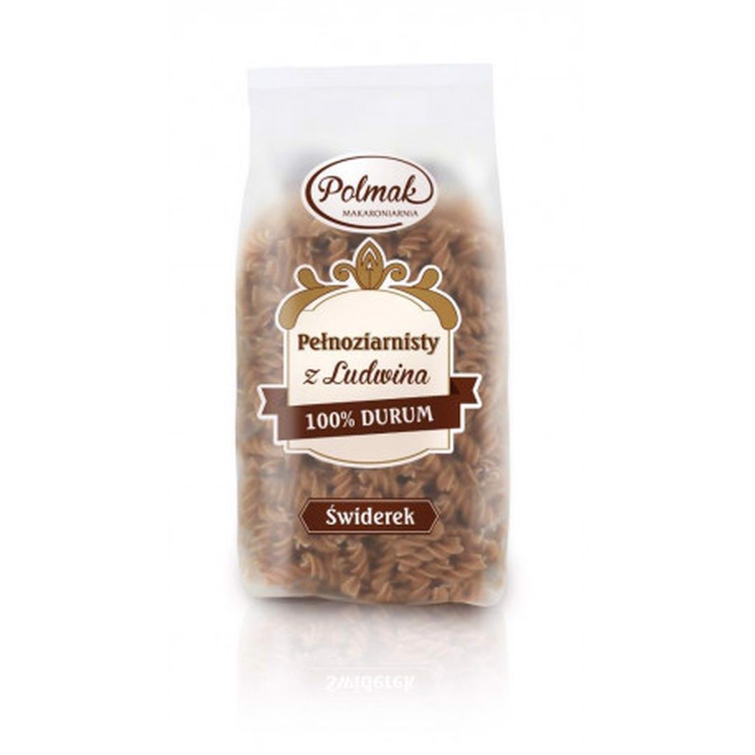 Polmak Makaron Pełnoziarnisty świderek 400 g