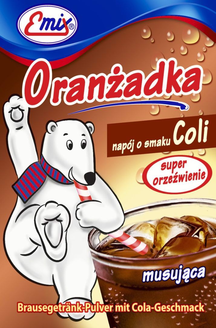 Emix oranżada o smaku coli 16 g x40 sztuk