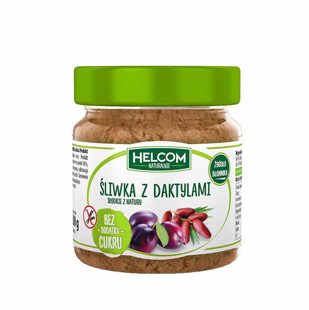 Helcom Pasta śliwka z daktylami 200g