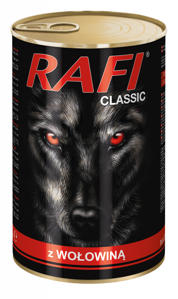 Rafi Karma mokra dla psów z wołowiną 1240 g