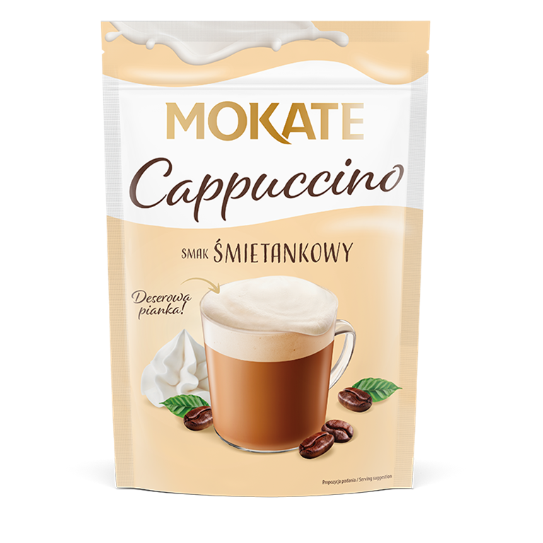Mokate Cappuccino o smaku śmietankowym 110 g