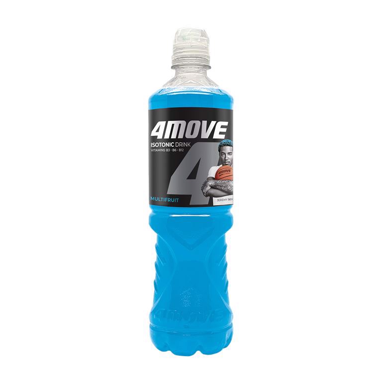 4Move Napój izotoniczny niegazowany o smaku wieloowocowym 750 ml x 12 sztuk