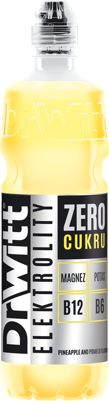 Dr Witt Elektrolity Zero Cukru Napój o smaku ananasa i pomelo 750 ml
