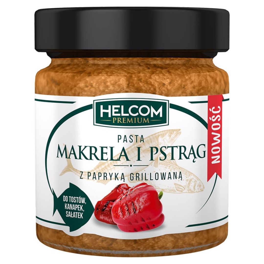 Helcom Pasta makrela i pstrąg z papryką grillowaną 225 ml