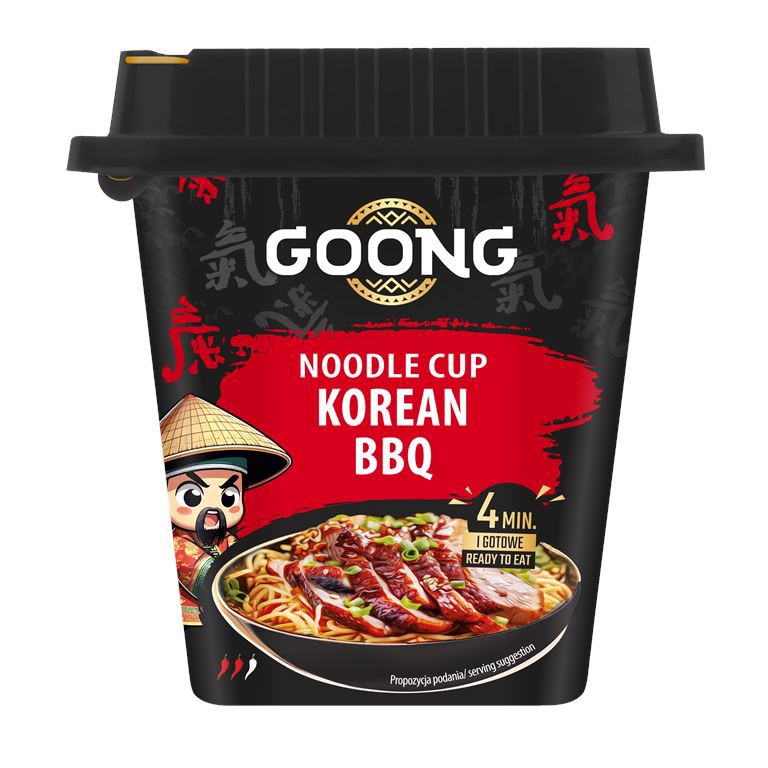 Goong danie instant z makaronem noodle i sosem barbecue 105g