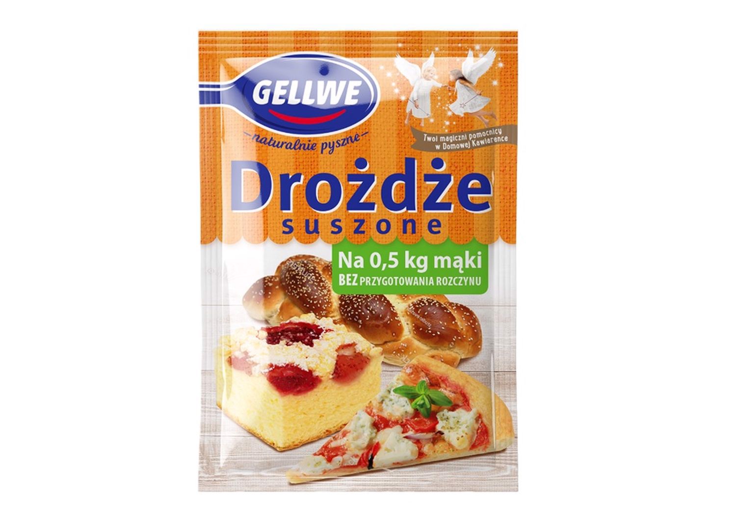 Gellwe Drożdze suszone 7 g x 30 sztuk