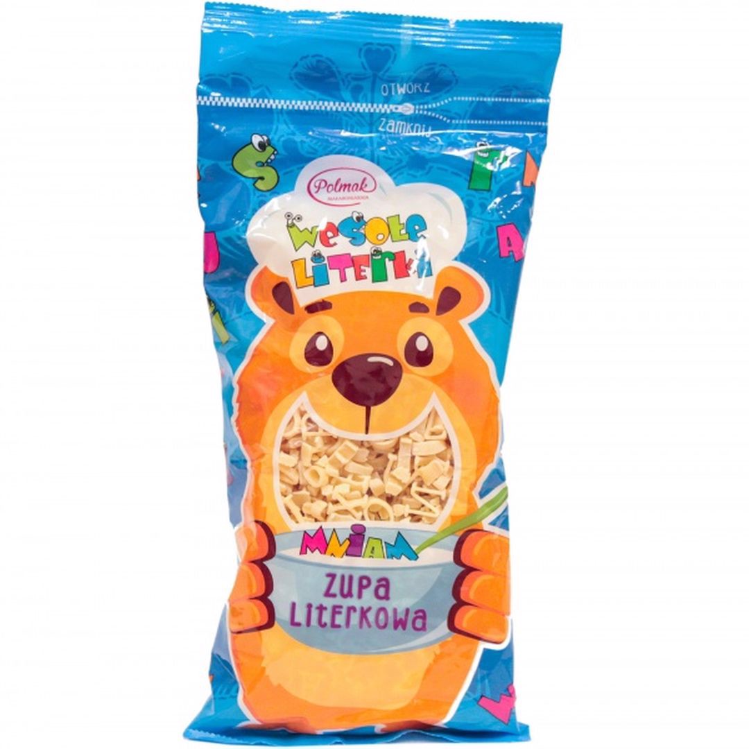 Polmak Makaron Wesołe Literki 250 g