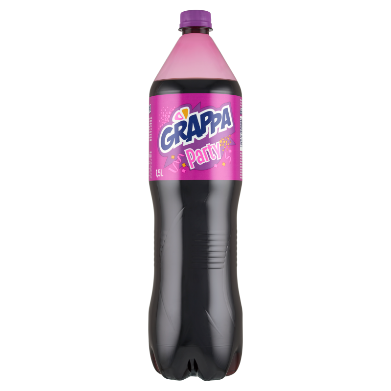 Grappa Party Napój gazowany o smaku winogronowym 1,5 l
