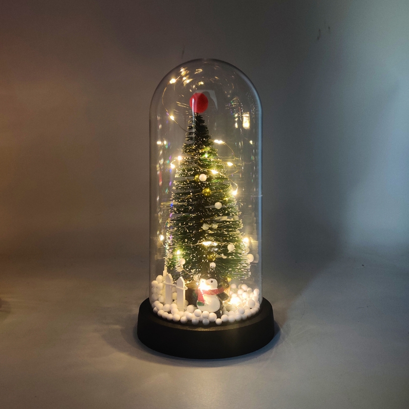 Choinka w tubie z łańcuszkiem LED SUNLIGHT A7346 mix