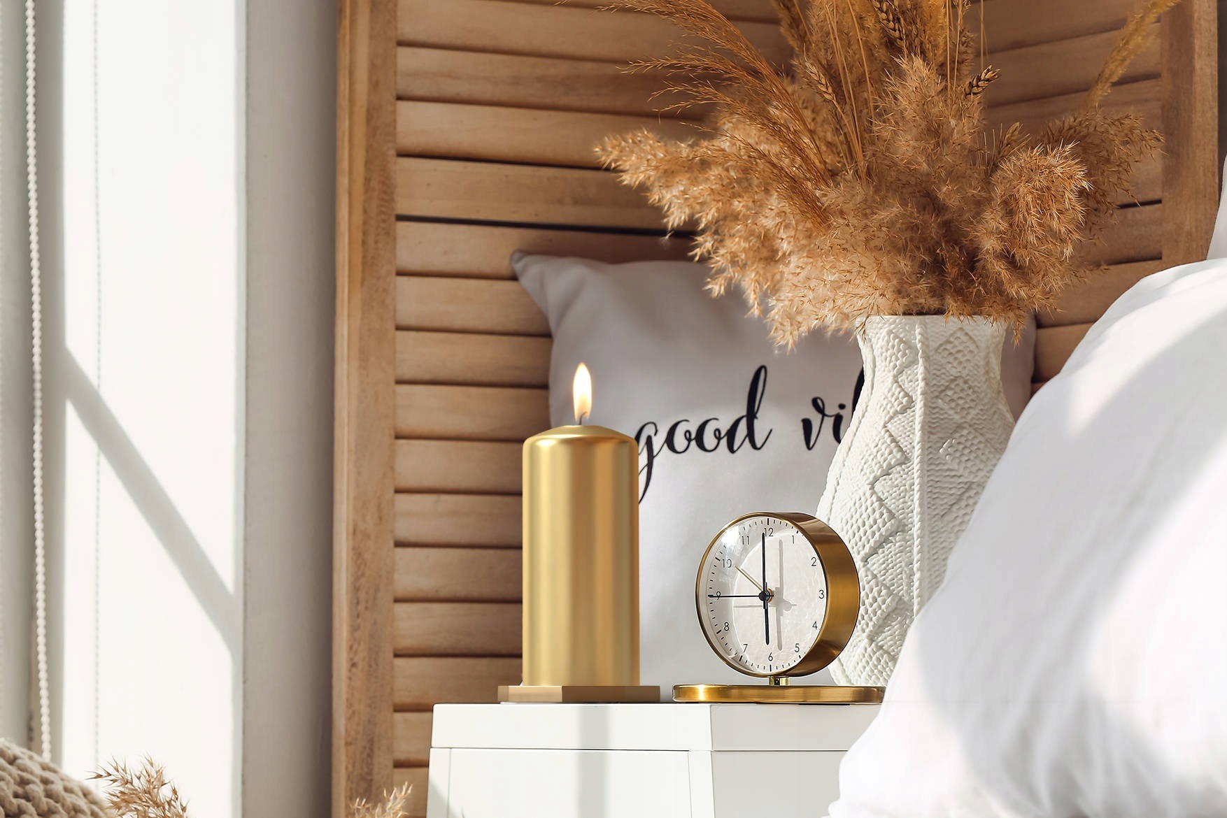 Świece pieńkowe walce stopniowane BISPOL Aura sw50/4-213 (złoty met.) 4szt.