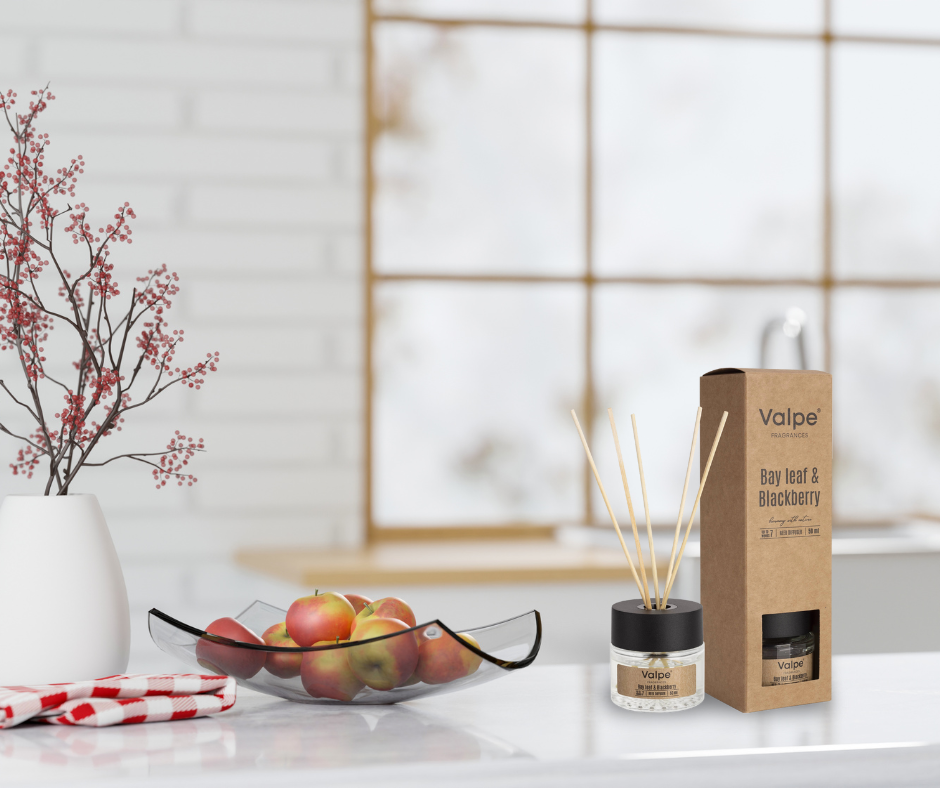 Dyfuzor zapachowy BISPOL Valpe dz50-325 (Liść laurowy & Jeżyna) 50ml