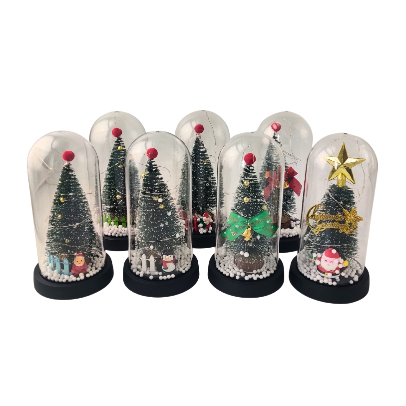 Choinka w tubie z łańcuszkiem LED SUNLIGHT A7346 mix