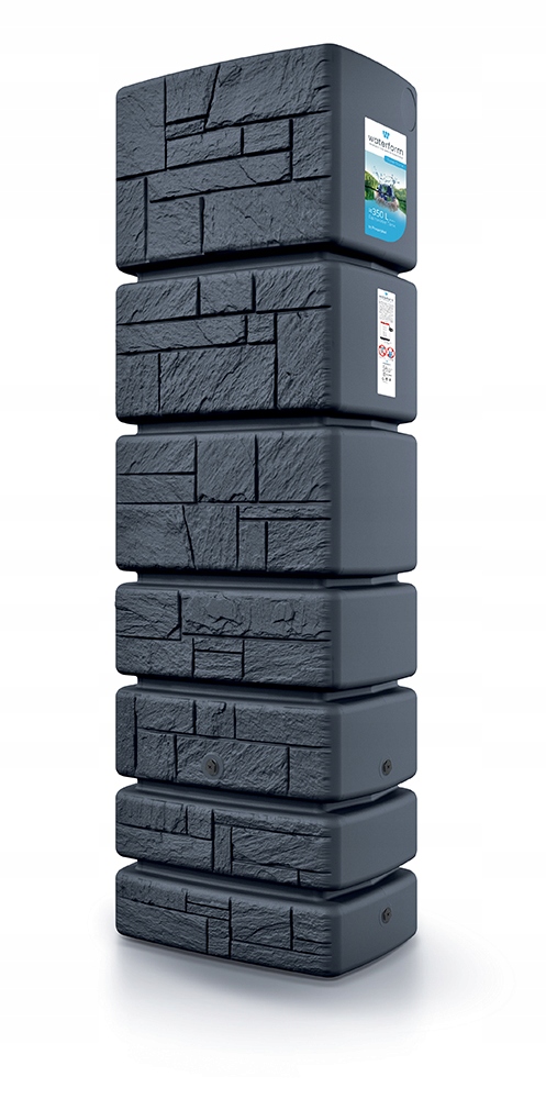 Zbiornik na deszczówkę TOWER STONE IDTST350 | Antracyt — 5
