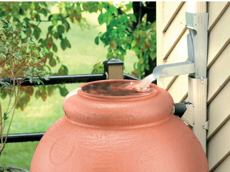 Zbiornik na wodę deszczową AQUACAN 360 l | Grafit, Pojemność: 360 l, Wymiary 72x80x120 cm, Kolor Grafit, Waterform, Prosperplast