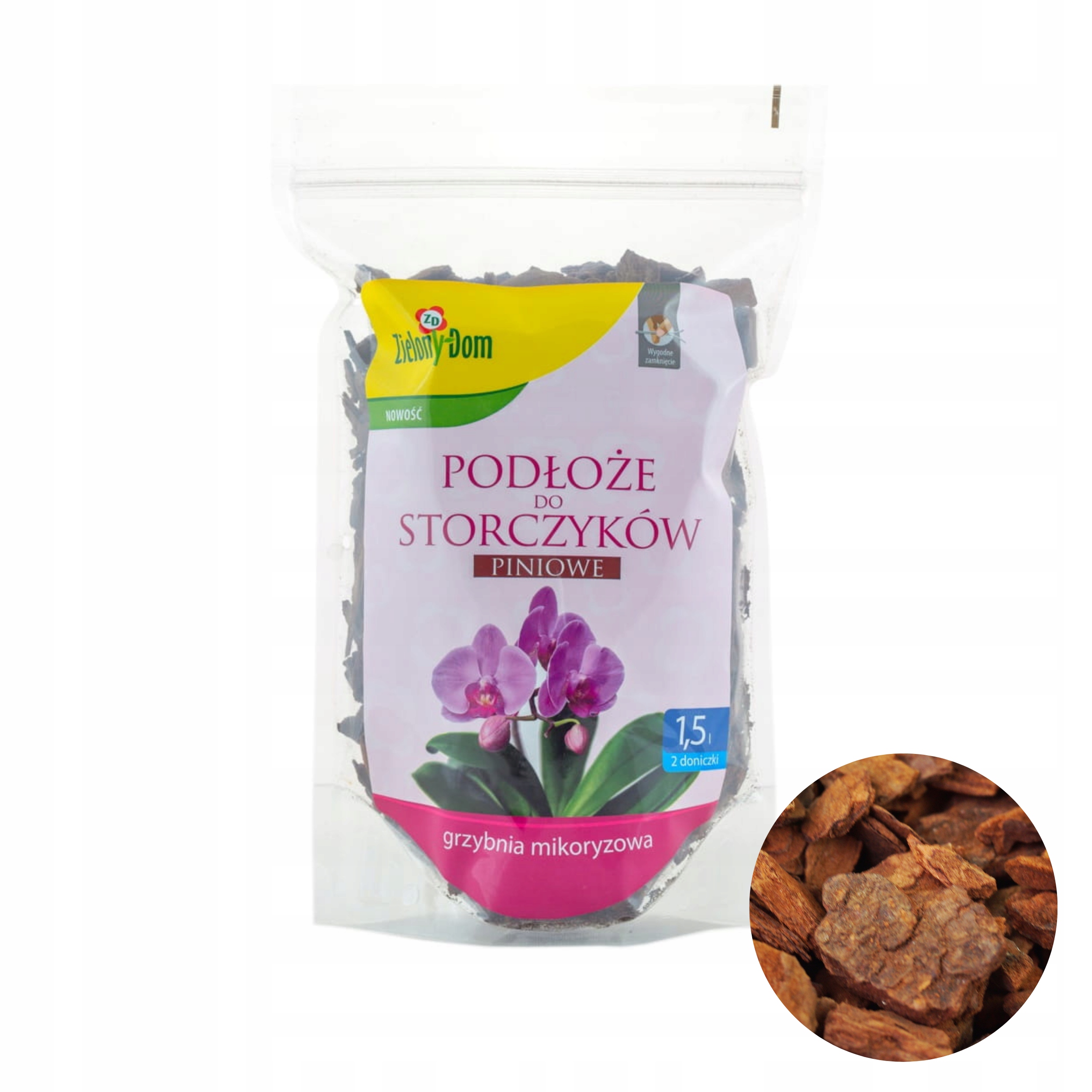 Podłoże do storczyków 1,5l - grzybnia mikoryzowa