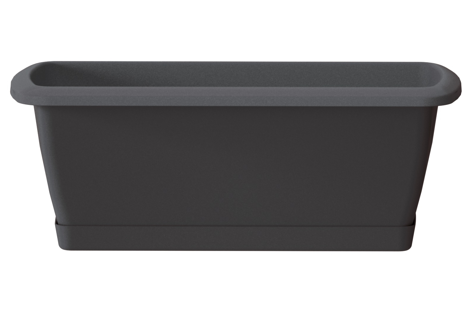 Skrzynka balkonowa ESPANA SET ISE400P | Antracyt, Kształt Prostokątny, Wymiary 18x39x14 cm, Kolor Antracyt, Prosperplast