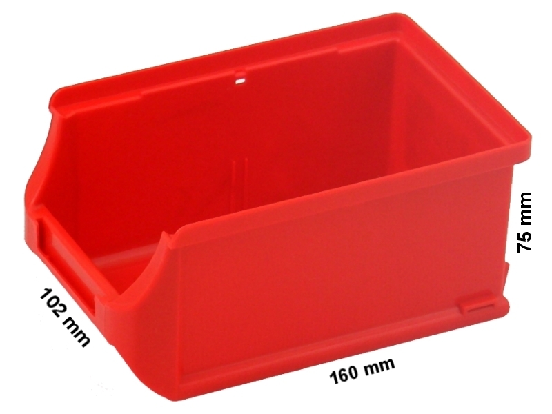 Pojemnik magazynowy - ProfiPlus 2 | Czerwony