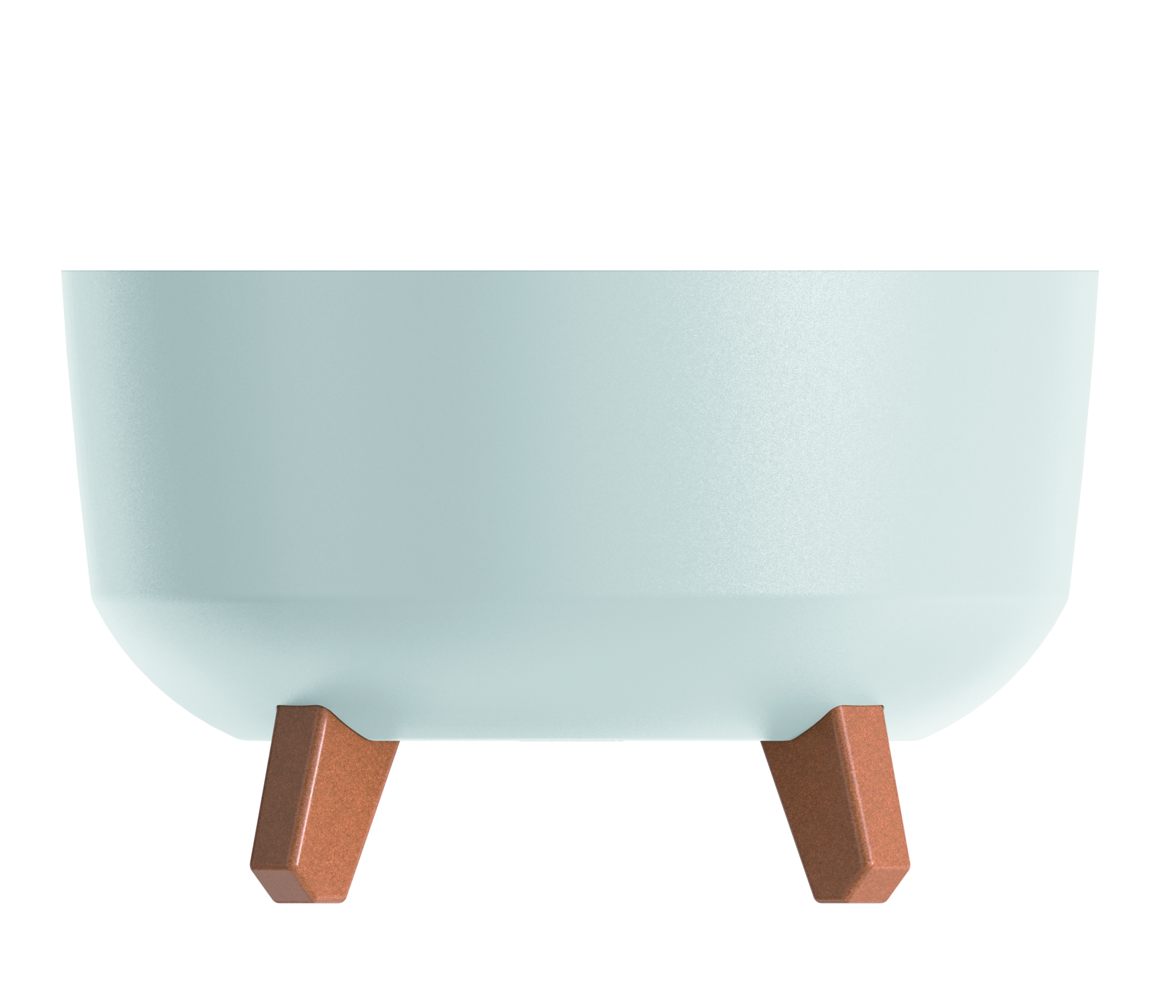 Doniczka na nóżkach GRACIA LOW DGRL240L | Biały, Kształt Okrągły, Wymiary 23.5x15.5 cm, Kolor Biały, Prosperplast