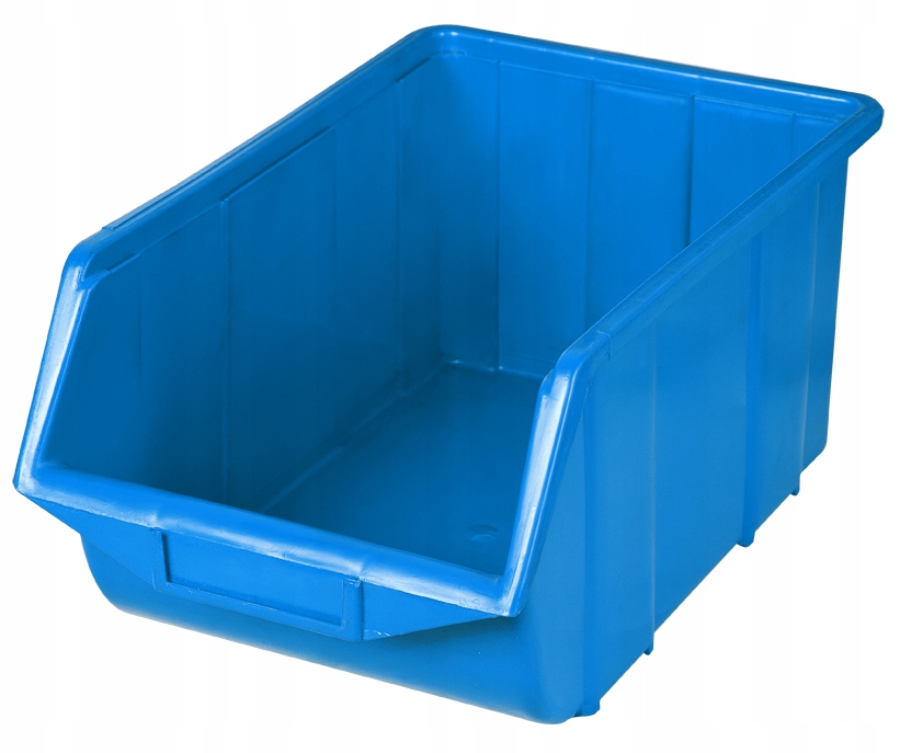 Pojemnik magazynowy - Ecobox duży | Niebieski