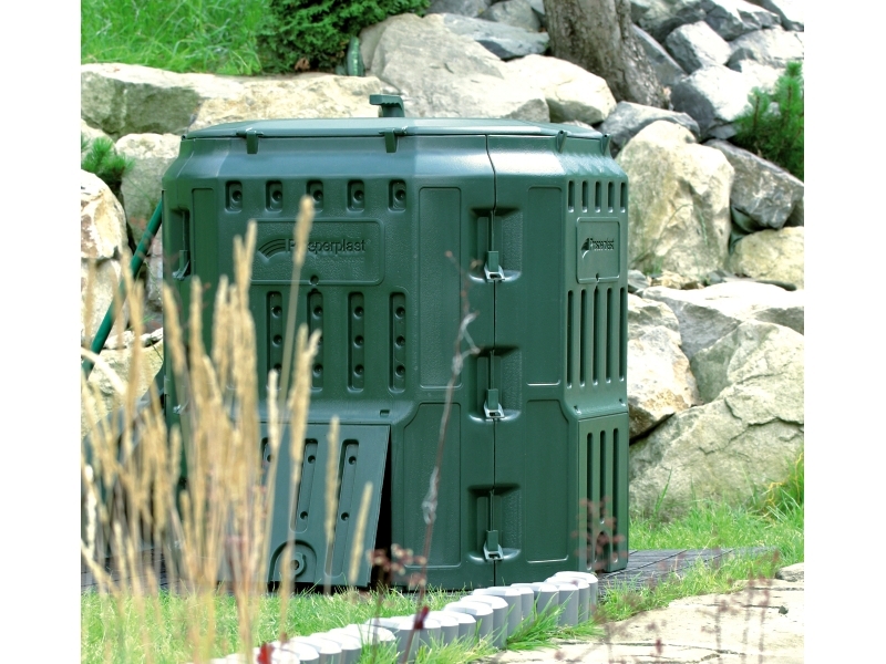 Kompostownik 900L + komposter 3kg BIOPON