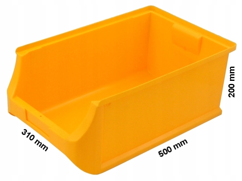 Pojemnik magazynowy - ProfiPlus 5 | Żółty