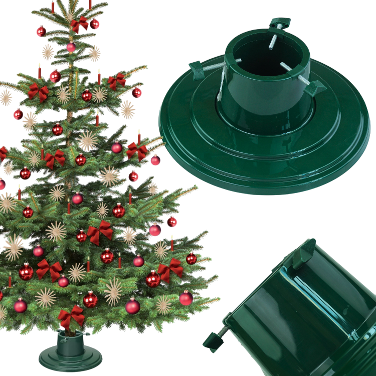 Stojak choinkowy Orbit | Zielony