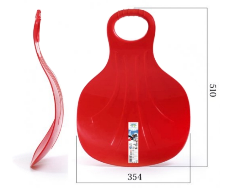 Sanki talerz zjazdowy SPEED + ślizg KID2 Jabłuszko