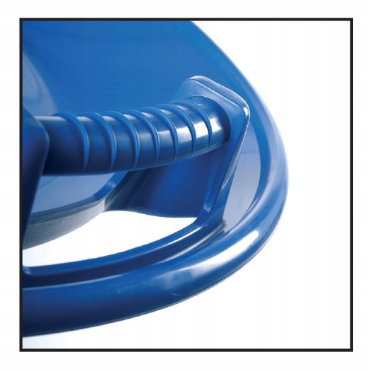 Sanki, talerz SPEED + ślizg KID2, Niebieski